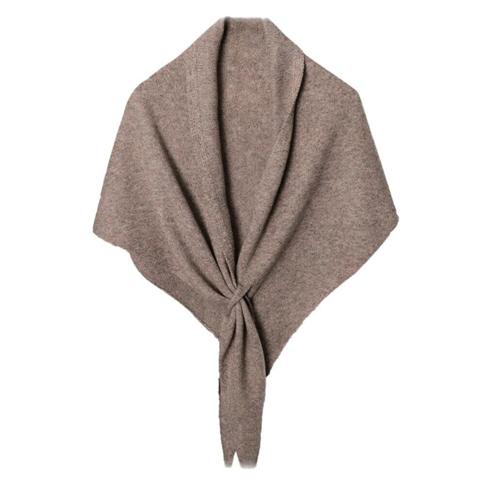 2679 Shawl And Wrap For Women Woolen Large Triangle Scarf Warm